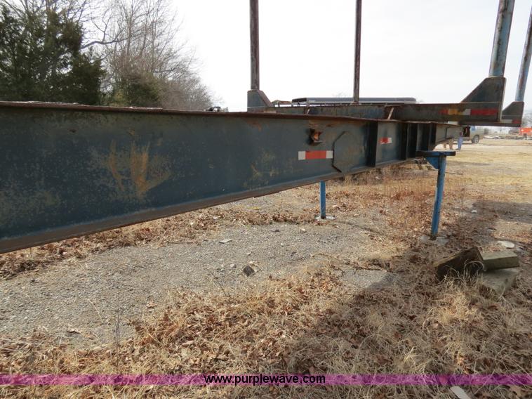 image for item B4847 1981 Lufkin four bunk log trailer