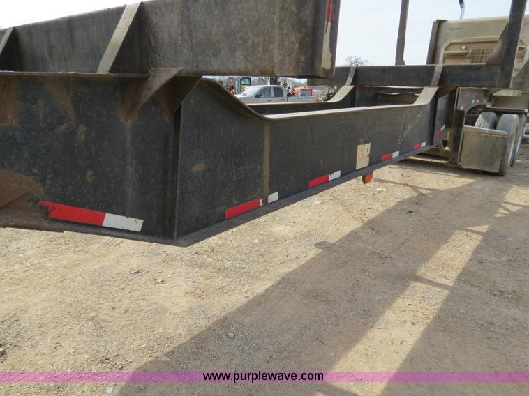 image for item B4848 2000 Sun Manufacturing, Inc. 4 Bolster Sun-Lite log trailer