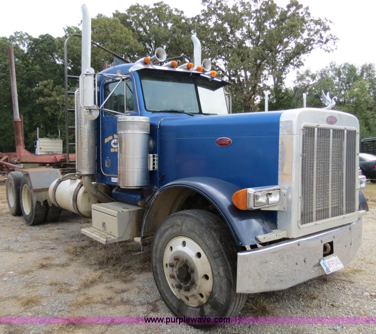 image for item B4850 1988 Peterbilt 379 semi truck