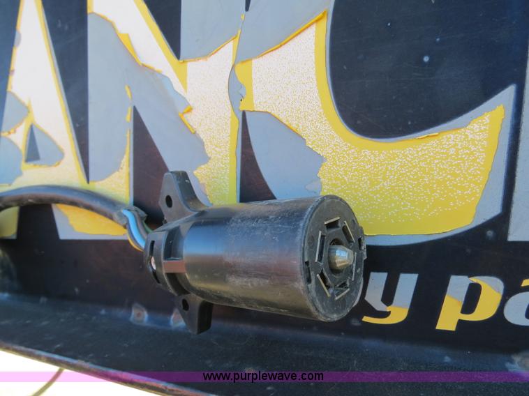 image for item B4863 2003 Performance 24' gooseneck flatbed trailer