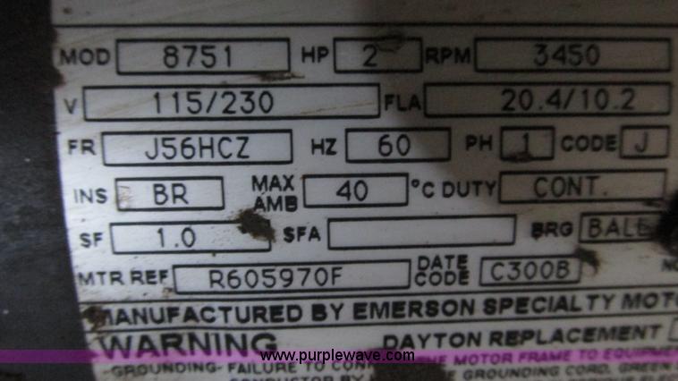 image for item AC9802 Gray 2100 tire changer