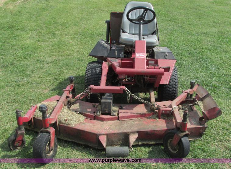 image for item AC9804 Toro Groundmaster 345 riding lawn mower