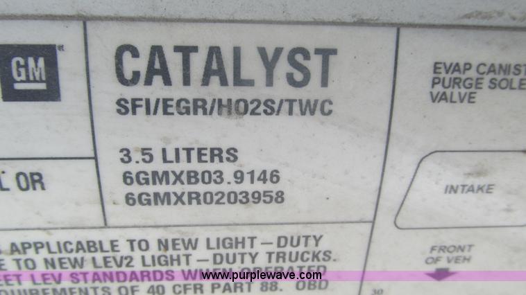 image for item AC9805 2006 Chevrolet Uplander cargo van