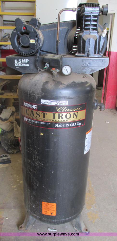 image for item AC9806 Campbell Hausfield air compressor