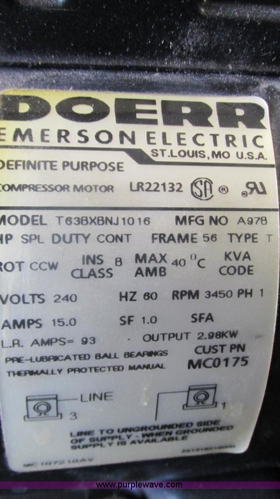 image for item AC9806 Campbell Hausfield air compressor