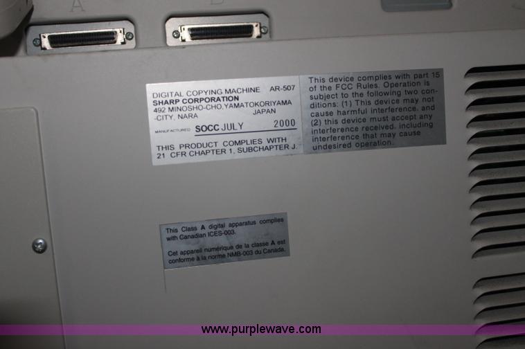 image for item AJ9318 (2) digital imager copiers