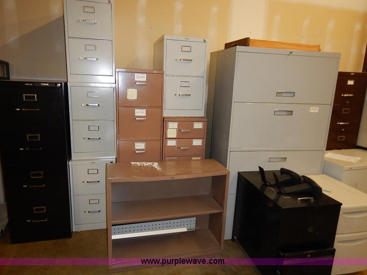 image for item AY9105 Approximately 30 filing cabinets