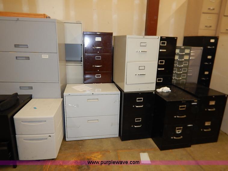 image for item AY9105 Approximately 30 filing cabinets