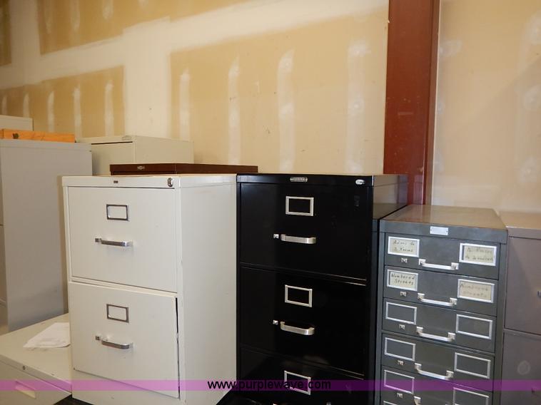 image for item AY9105 Approximately 30 filing cabinets