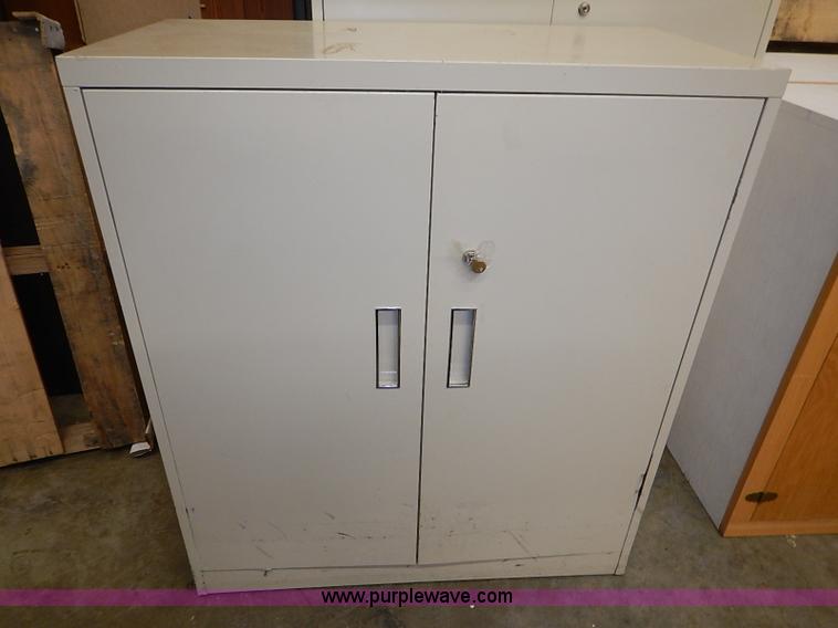 image for item AY9111 (7) assorted storage cabinets
