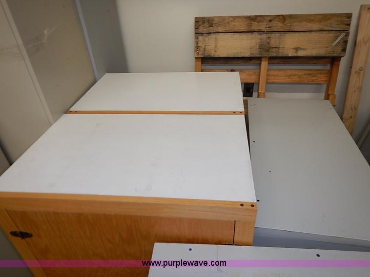 image for item AY9111 (7) assorted storage cabinets