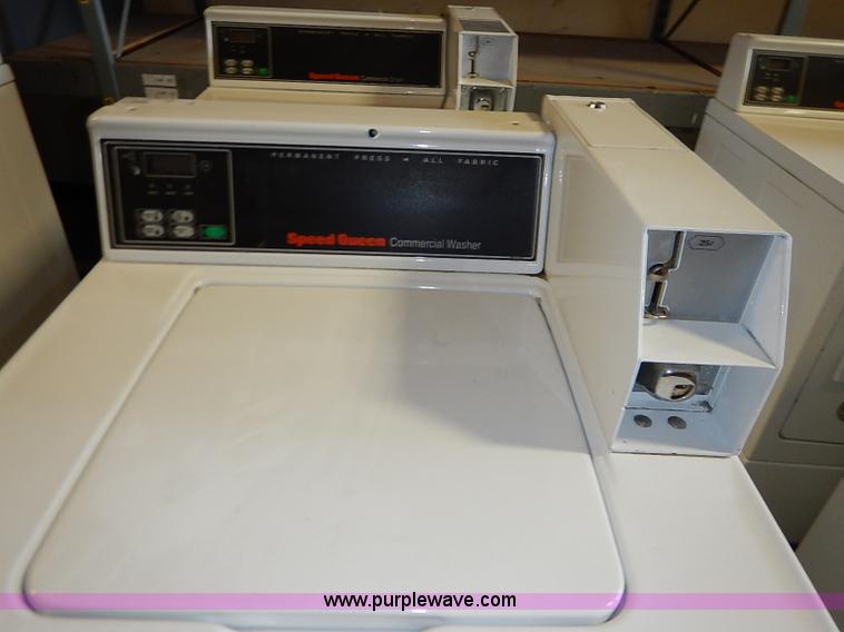 image for item AY9117 Speed Queen coin operated washer and dryer set