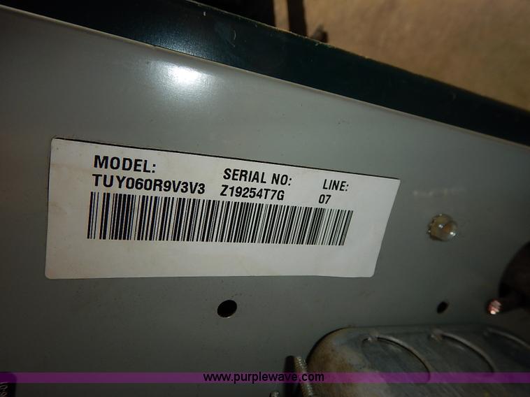 image for item AY9136 Trane XV90 central air unit
