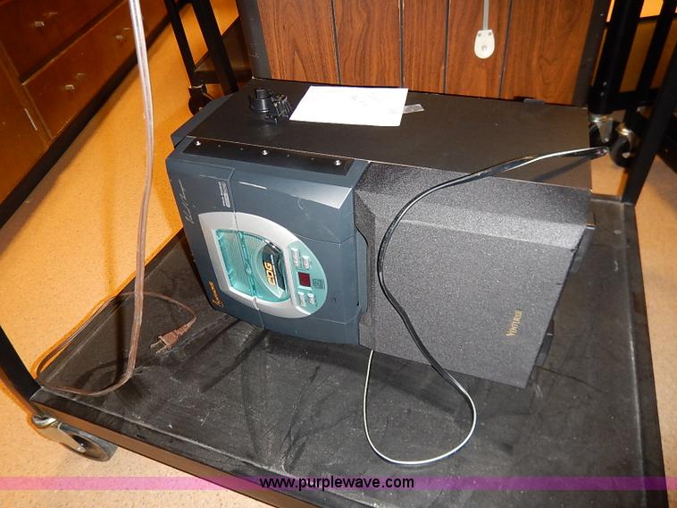 image for item AY9146 Assorted televisions and carts