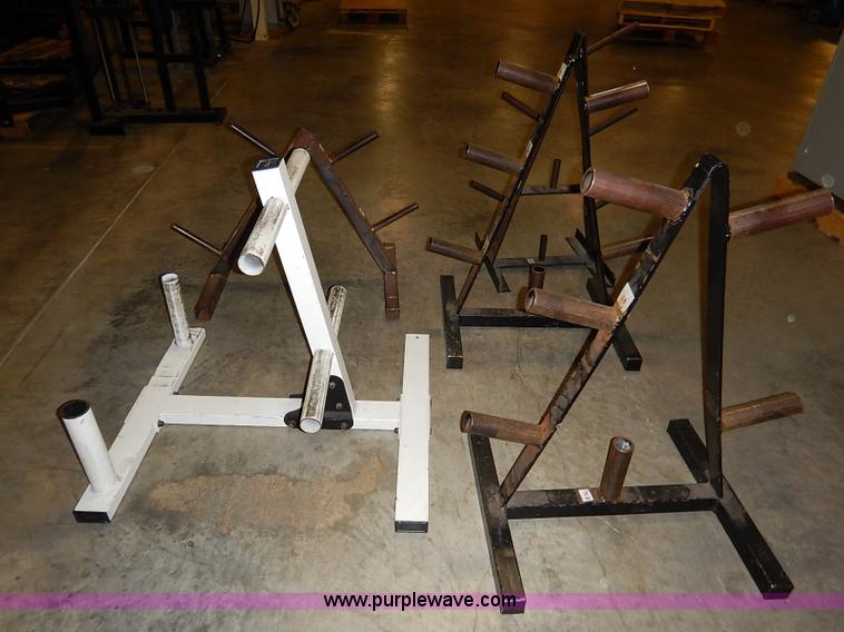 image for item AY9152 (10) assorted weight equipment stands