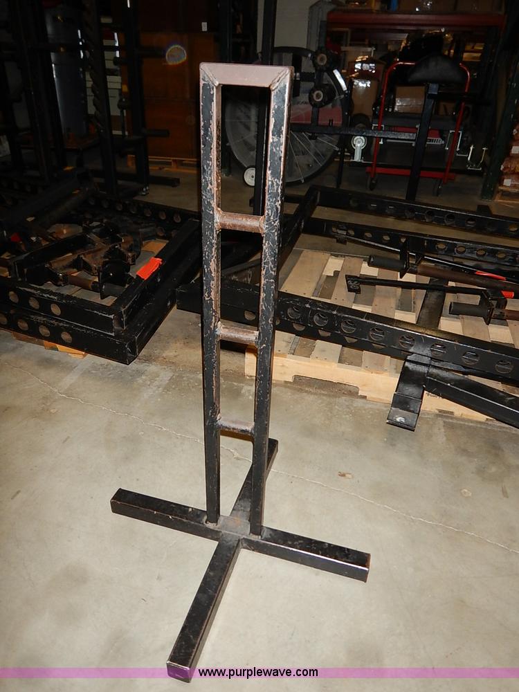 image for item AY9152 (10) assorted weight equipment stands