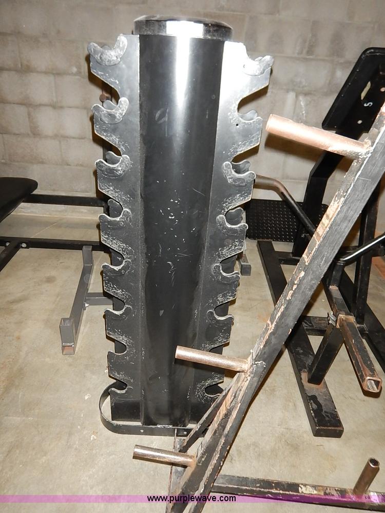 image for item AY9152 (10) assorted weight equipment stands