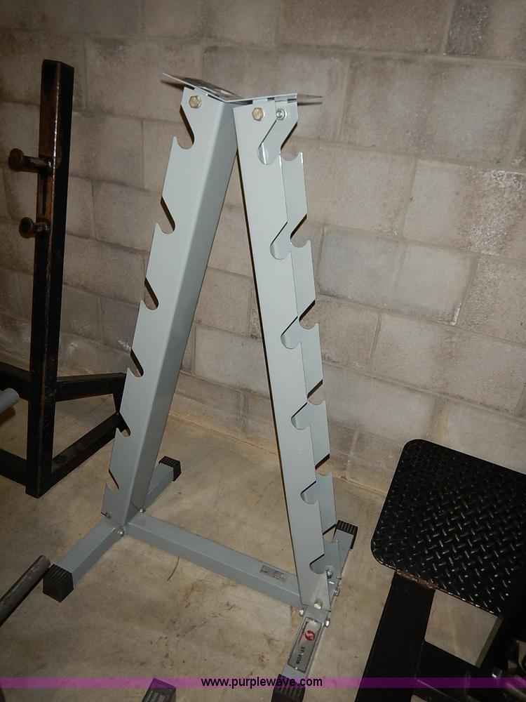 image for item AY9152 (10) assorted weight equipment stands