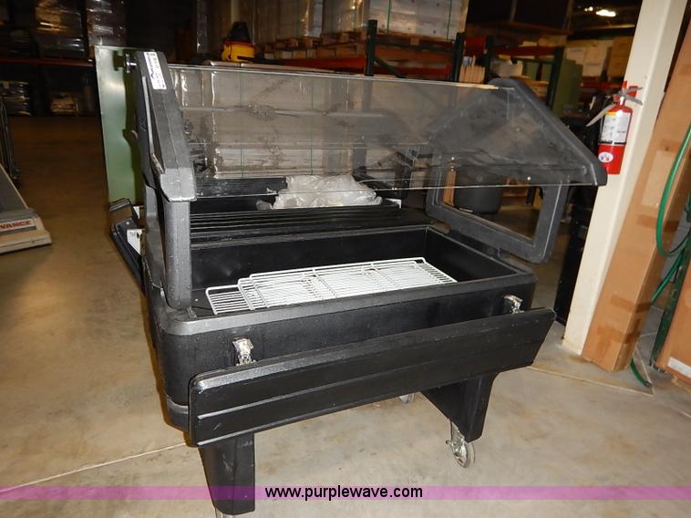 image for item AY9160 (2) portable cold tables with sneeze guards