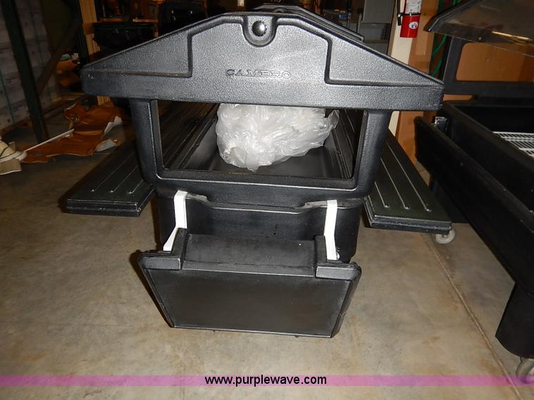image for item AY9160 (2) portable cold tables with sneeze guards