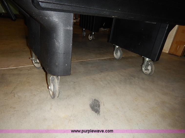 image for item AY9160 (2) portable cold tables with sneeze guards