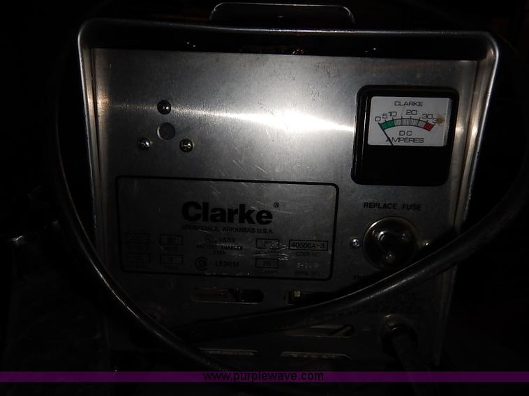 image for item AY9167 Clarke floor scrubber