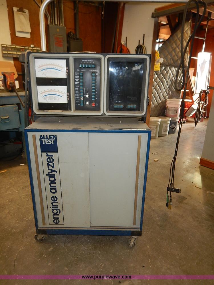image for item AY9172 Allen test engine analyzer