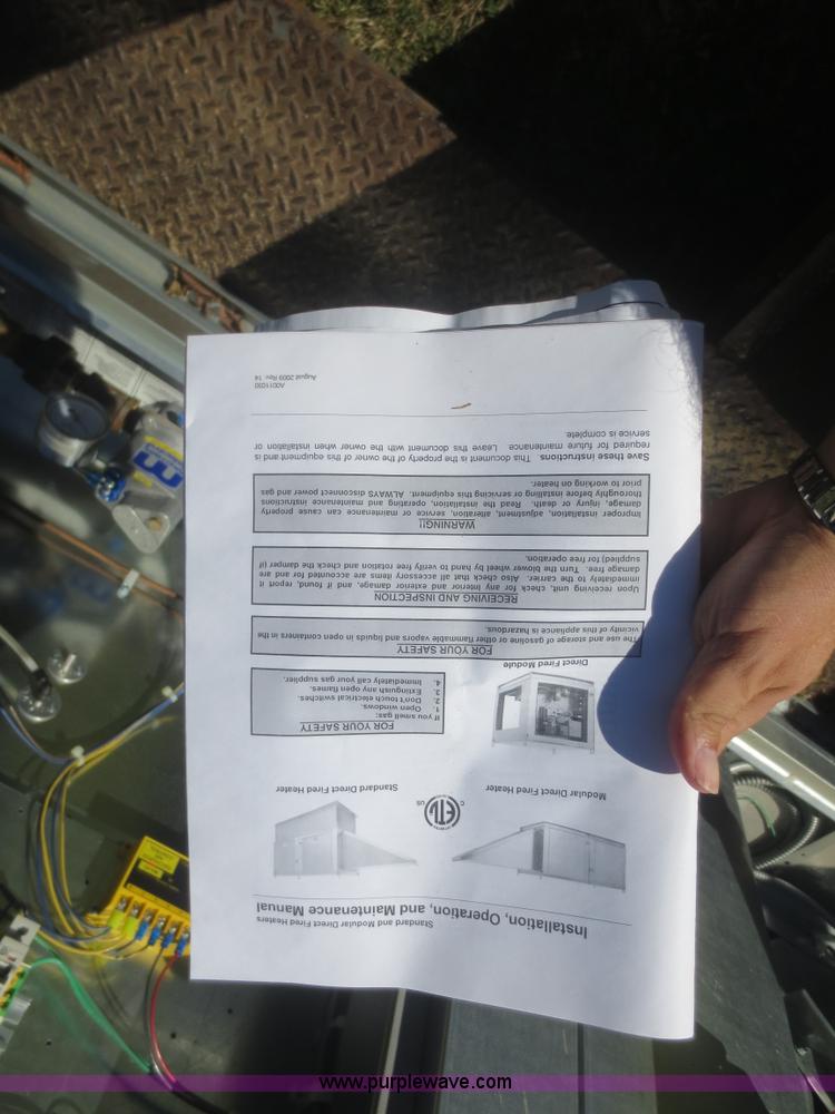 image for item AZ9150 Captive Aire furnace