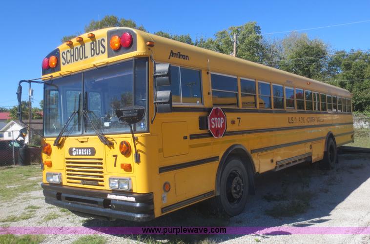 image for item D2182 1998 International Genesis school bus