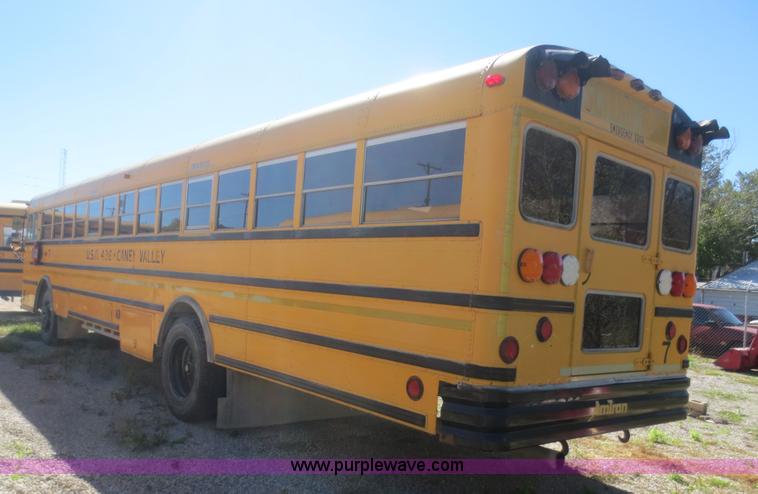 image for item D2182 1998 International Genesis school bus
