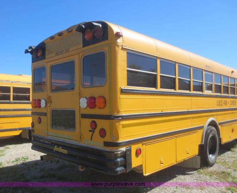 image for item D2182 1998 International Genesis school bus