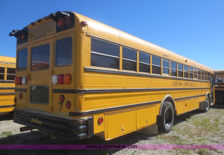 image for item D2182 1998 International Genesis school bus