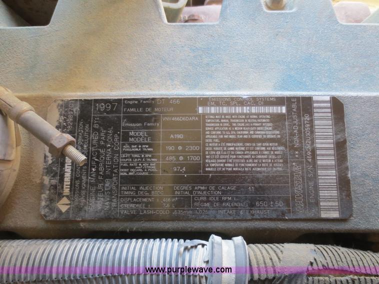 image for item D2182 1998 International Genesis school bus