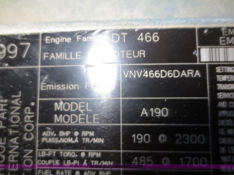 image for item D2182 1998 International Genesis school bus