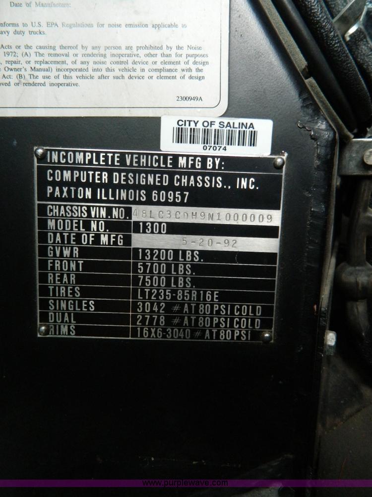 image for item H2404 1993 Carpenter ambulance