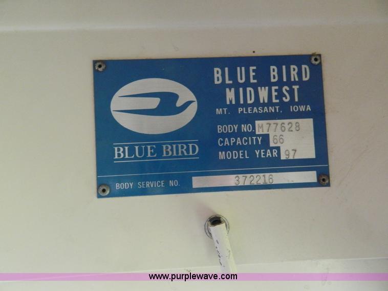 image for item H2423 1997 Blue Bird TC2000 bus