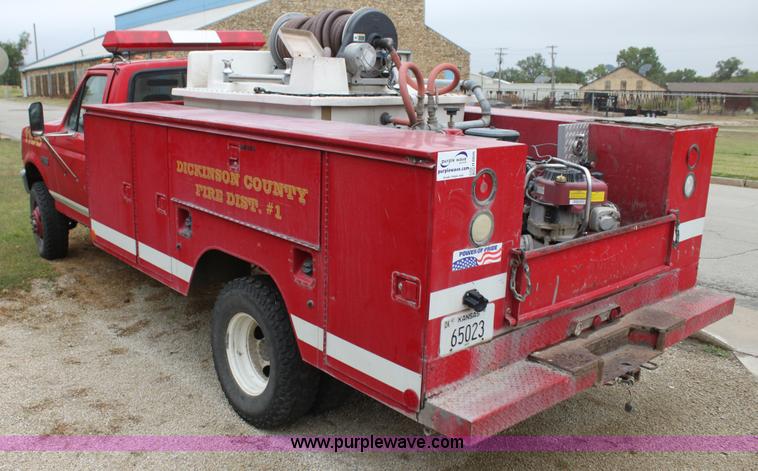 image for item H8826 1994 Ford F350 utility truck