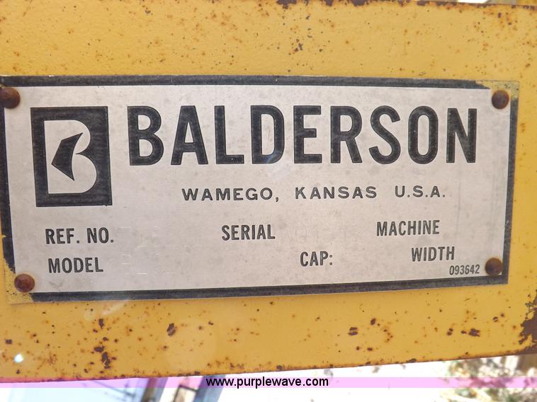 image for item H9075 Balderson lift group