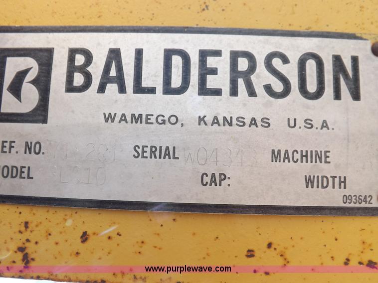 image for item H9075 Balderson lift group