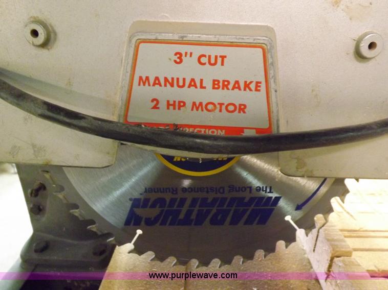 image for item H9080 Dewalt 740 Power Shop radial arm saw