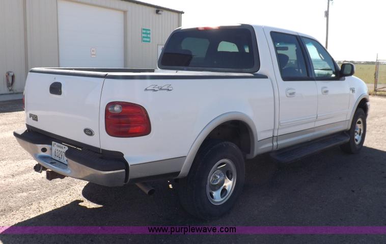 image for item H9094 2002 Ford F150 XLT SuperCrew pickup truck