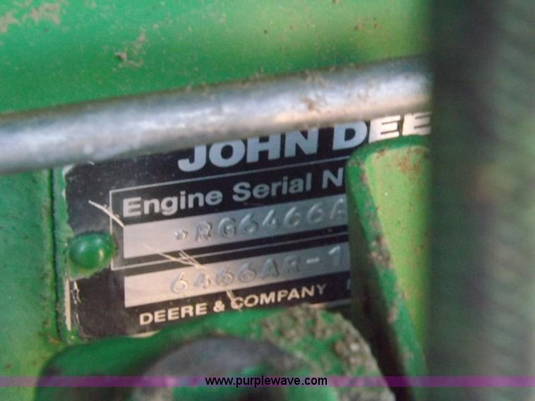 image for item H9095 1983 John Deere 4650 MFWD tractor