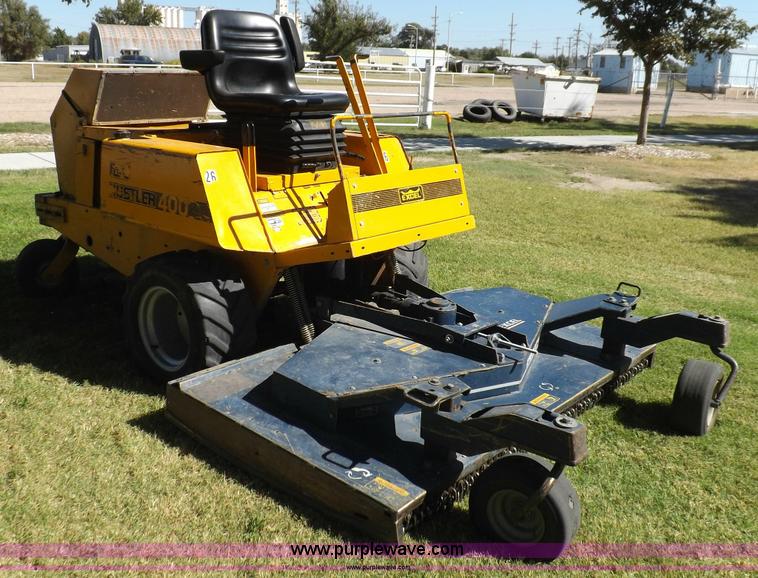 image for item H9122 1990 Hustler 400 lawn mower