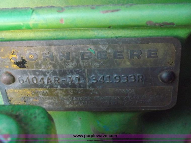 image for item H9123 1973 John Deere 4630 tractor
