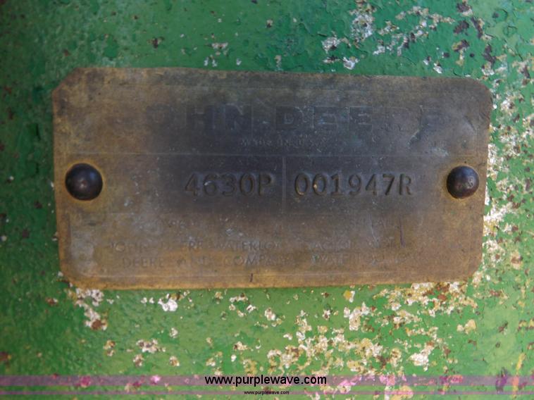 image for item H9123 1973 John Deere 4630 tractor