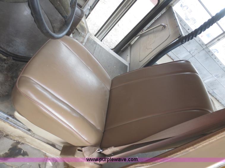 image for item I2214 1984 Chevrolet G30 school bus