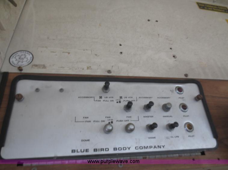 image for item I2214 1984 Chevrolet G30 school bus