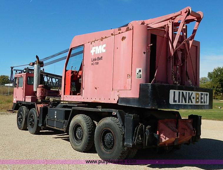 image for item I5373 1966 Fmc Link-belt HC-78B truck mounted crane