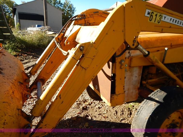 image for item I5381 1968 Massey Ferguson 2135 backhoe