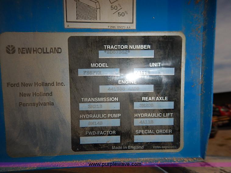 image for item I5401 Ford 8240 Powerstar SL tractor